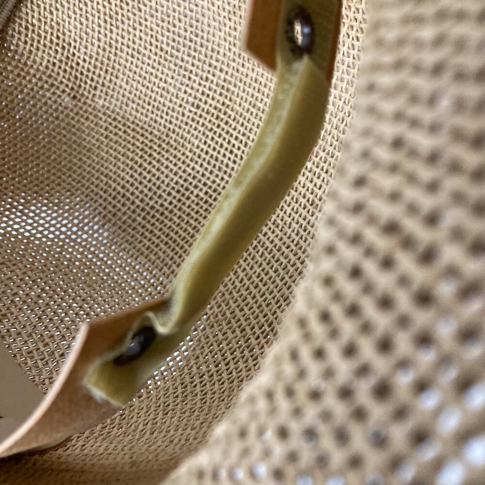 R&R Woven Safari Pith Helmet Hat Tan Outdoor Sun Protection Adventurer Explorer - Picture 8 of 11